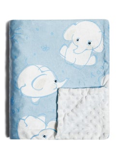 Buy Large Size Baby Blanket for Boys Girls Soft with Dotted Backing Double Layer Blanket in Saudi Arabia