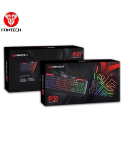Buy Fantech Gaming Keyboard + Mouse + Mousepad Combo Set (P31)  - 3in1 Bundle in UAE