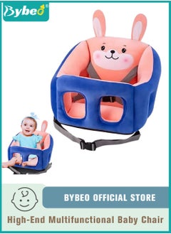 Buy Baby Sofa Learn Sitting Chair, Nursery Sit Support Plush Seat, Soft Hugging Pillow Cushion, Infant Floor Seats with Safety Belts, Non-slip Armchair, Cartoon Animal Design, Gift for Kids Boys Girls in Saudi Arabia