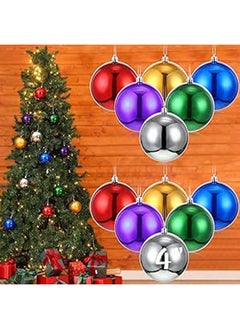 اشتري 12 Pcs Christmas Tree Balls Ornaments في مصر