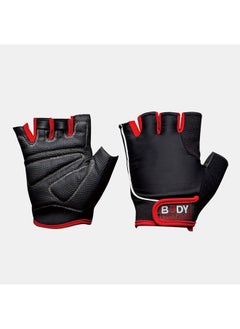 اشتري Bods Training Gloves Blk/Red P10 في الامارات