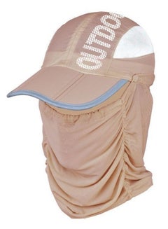 Buy Women Beach Sun Hats Foldable UV Protection Fishing Summer Outdoor Sun Cap Women Sun Hat Neck Face Wide Brim Visor Hat in UAE