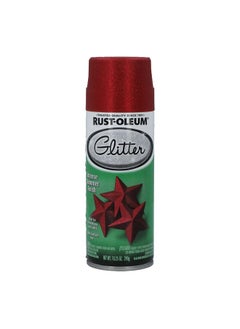 Buy Spray Paint Glitter Red 10.25Oz in Saudi Arabia