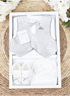 Buy 4-Piece Baby Suit Set with Gift Box in Saudi Arabia