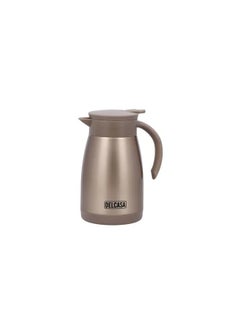 اشتري Delcasa Stainless Steel Coffee Pot, DC3281 | 1000ml Capacity | Double Wall Construction | Stainless Steel Inner | BPA & Odour Free | Portable & Leak-Resistant | Keeps Drink Hot Or Cold For Hours في الامارات