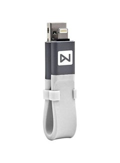 Buy Zakk iDisk 32GB USB Flash Drive plus Lightning Charging Cable For Iphone and Ipad in Saudi Arabia