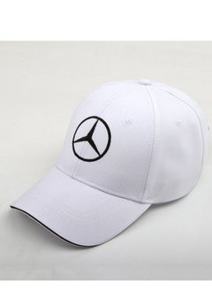 Buy Mercedes Benz Logo Embroidered Adjustable Baseball Caps for Men and Women Hat Travel Cap Car Racing Motor Hat in Saudi Arabia