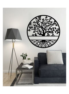 Buy Decorative tree of life wooden wall Art 80X80 cm in Egypt