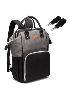 Buy Multifunctional Large Capacity Diaper Bag For Travel（black） in UAE