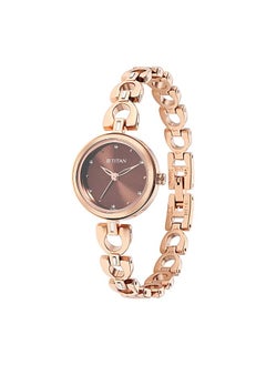 اشتري Titan Lagan Brown Dial Analog Watch for Women في الامارات