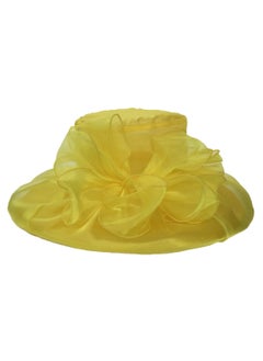 Buy New Organza Large Brim Sunvisor Hat Foldable UV Resistant Beach Hat in UAE