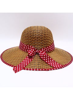 اشتري New Sunshade and Sunscreen Summer Cool Mat Hat Countryside Hat في الامارات