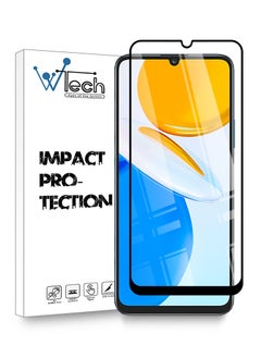 Buy 5D Tempered Glass Full Glue Screen Protector For Honor X7 Clear/Black in Saudi Arabia