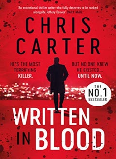 اشتري Written In Blood The Sunday Times Number One Bestseller by Carter, Chris Paperback في الامارات