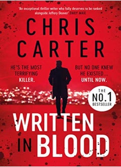 اشتري Written In Blood The Sunday Times Number One Bestseller by Carter, Chris Paperback في الامارات