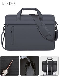 اشتري 15.6 Inch Laptop Bag Lightweight Computer Bag Travel Business Handbag Briefcase Water Resistance Shoulder Messenger Bag CRossbody Bag for Men and Women Work Office في الامارات