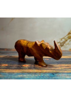 اشتري Unicorn for children's toys or for decoration Natural carving Handmade في مصر