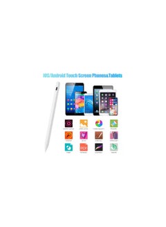 Buy Active Stylus Pen White Compatible with Android, IOS, Windows. in UAE