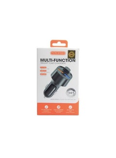 Buy Hands-free Bluetooth Car FM Transmitter and Player with USB Charger in Saudi Arabia