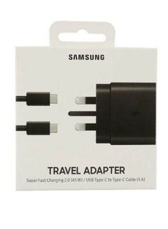 اشتري Travel Adapter EP-TA845 -White- 45W Super Fast Charging 2.0 Note 10+ 5G في الامارات