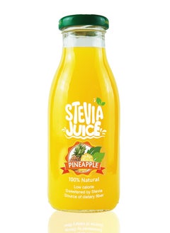 Buy Stevia Juice Natural Pineapple Juice - Natural and refreshing juice without sugar sweetened with natural stevia 300 ml in Egypt