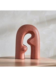 Buy Quinn Terracota Ceramic Speckle Modern Decorative Accent 15 x 21.5 x 7.5 cm in Saudi Arabia