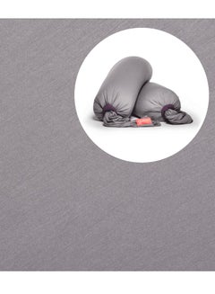 Buy bbhugme Pregnancy Pillow Cover - Stone in UAE