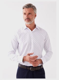 Buy Patterned Slim Fit Shirt in UAE