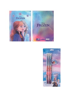 اشتري Stationery Frozen Leading Together  A4 Eng, A5 Eng & 8Pc Pencil Set في الامارات