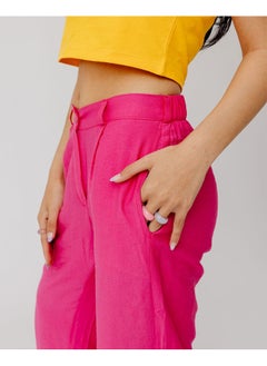 Buy Fuchsia Linen Pants in Egypt