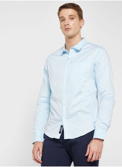 Buy Classic Slim Fit Casual Pure Cotton Shirt in UAE