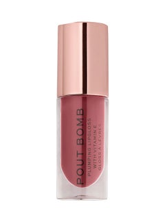 Buy Revolution Pout Bomb Plumping Gloss Sauce Dusty Pink in Saudi Arabia