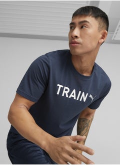 Buy Train Graphic Mens Shortsleeve T-shirt in UAE