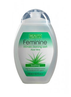 Buy Beauty Formulas Soothing Feminine Intimate Cleansing Wash Aloe Vera - 250ml in Saudi Arabia
