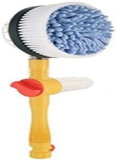 اشتري Baceyong Car Rotating Car Wash Brush Cleaning Kit, Portable Car Scrub Brush for Household Car Wash Brush في مصر