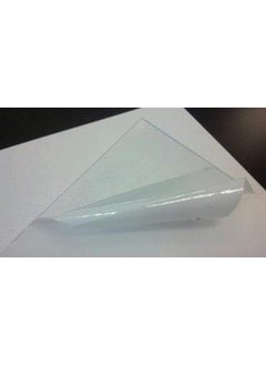 Buy 1 mm Clear Transparent Unbreakable Solid Polycarbonate Sheet 12x12  - Pack of 4 in UAE