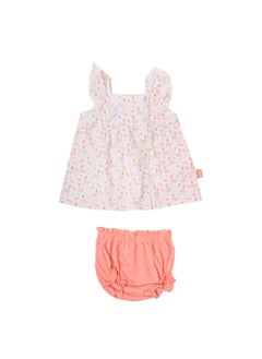 Buy High Quality Cotton Blend and comfy Baby Set " Romper + Printed Panty " in Egypt