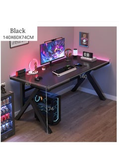 Buy Gaming Table,Gaming Desk,Ergonomic PC Desktop Computer Desk,Home Office Desk,Versatile Gaming and Study Solution for Modern Homes,Ideal for Students and Gamers, Spacious and Functional，Black in Saudi Arabia