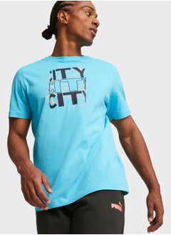 Buy Manchester City Football Club Graphic T-Shirt in Saudi Arabia