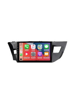 Buy Toyota Corolla from  2014 to 2016 screen Android system Download all applications Play Store 10 inches Android 12 supports CarPlay and Android Auto, 1080 screen resolution, scratch and heat resistant screen, high touch speed in Saudi Arabia