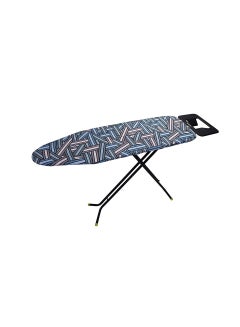 Buy Royalford Ironing Board With Steam Iron Rest Blue And White 110 x 34 cm in UAE