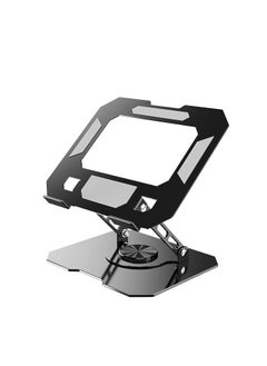 Buy Metal iPad Stand Foldable Tablet Stand 360° Rotation Adjustable iPad Pro Stand,Multi-Angle Tablet Stand for Desk in Saudi Arabia