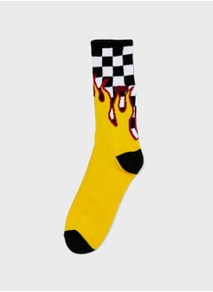 اشتري Flame Check Crew Socks في السعودية