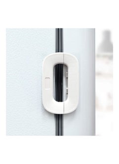 Buy Fridge Locks for Children Refrigerator Lock Child Safety Refrigerator Lock Multi-Function Lock Catch with 3M Adhesive, Used for Cupboard Door Drawer Closet  White in UAE