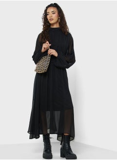 Buy Dress With Ruched Detail in Saudi Arabia