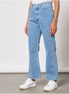 اشتري Harper High-Rise Flared Ankle Jeans في الامارات