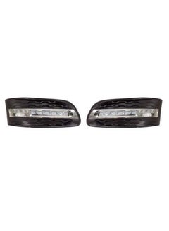 اشتري Dlaa Pack of 2 CV608-LED High Power Daytime Running light with Frame and wires Suitable for Cobalt 2012-2016 في الامارات