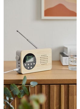 اشتري Compact FM Radio, Beige في الامارات