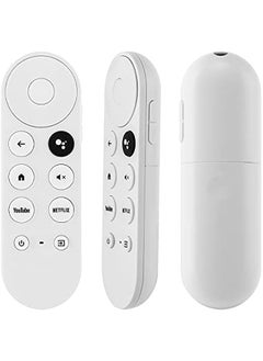 Buy Voice Remote Control Replacement for 2020 Google TV 4K Snow, Fit for 2020 Google Chromecast 4K Snow G9N9N GA01920, with YouTube and NETFLIX Shortcut Buttons in UAE