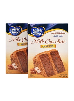 Buy Milk Chocolate Cake Mix 500grams Pack of 2 in UAE